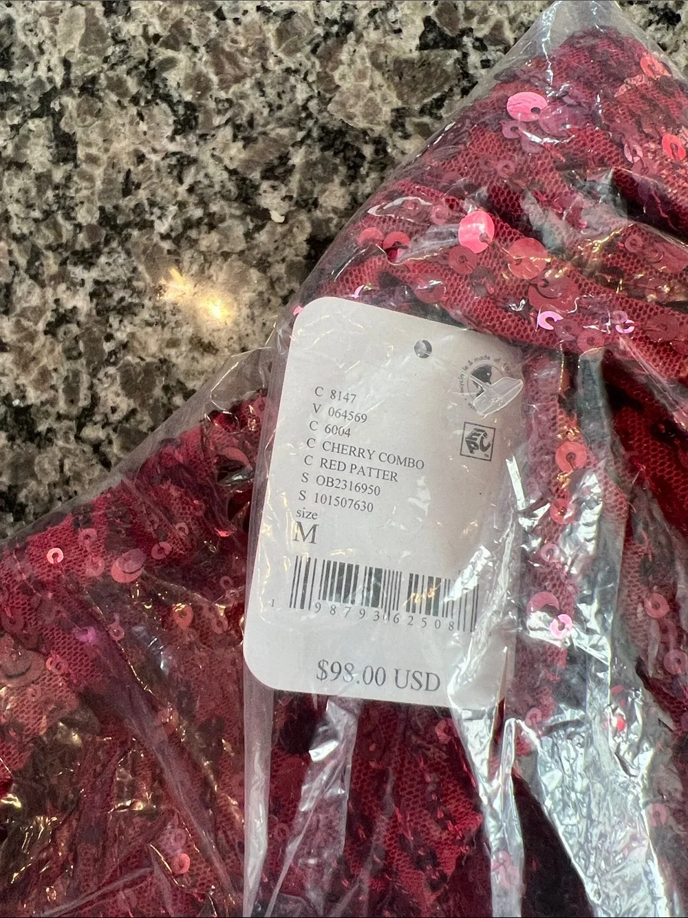 Free People Sequin Mini Dress in Burgundy